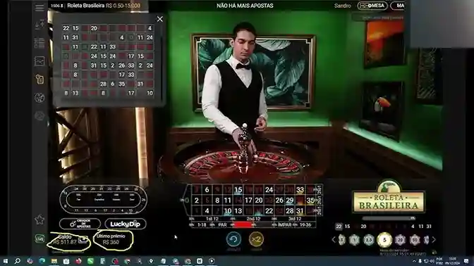 Jogar Roleta Brasileira no WINGDAS6